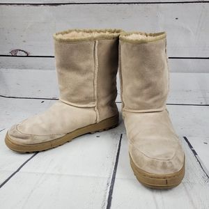 sheep fur boots
